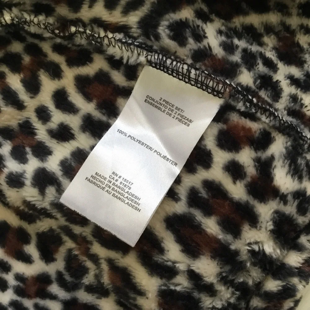 Penelope Mack Leopard Coat Size 4T - Picture 6 of 6